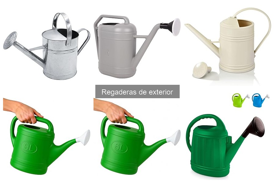 Cómo usar correctamente una regadera de exterior