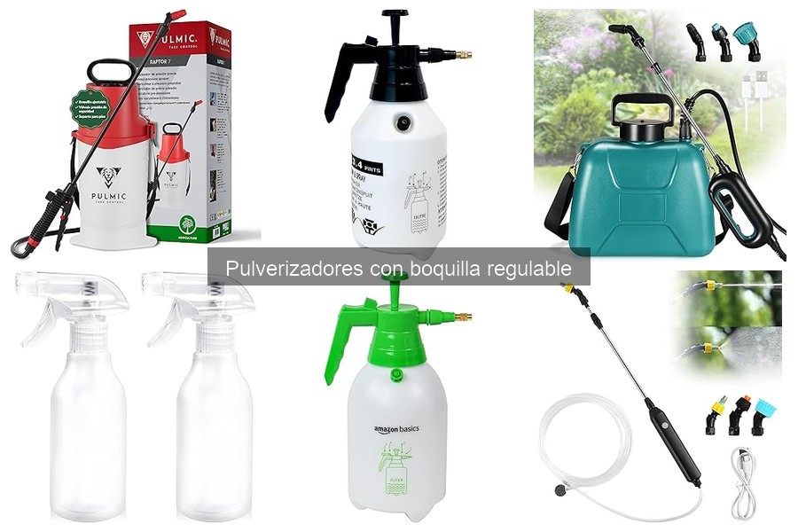 Cómo usar un pulverizador con boquilla regulable eficazmente