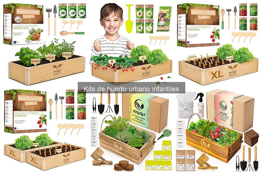 Cómo utilizar un kit de huerto urbano infantil fácilmente