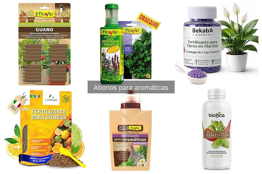 Comparativa: Abonos Orgánicos vs. Sintéticos para Aromáticas