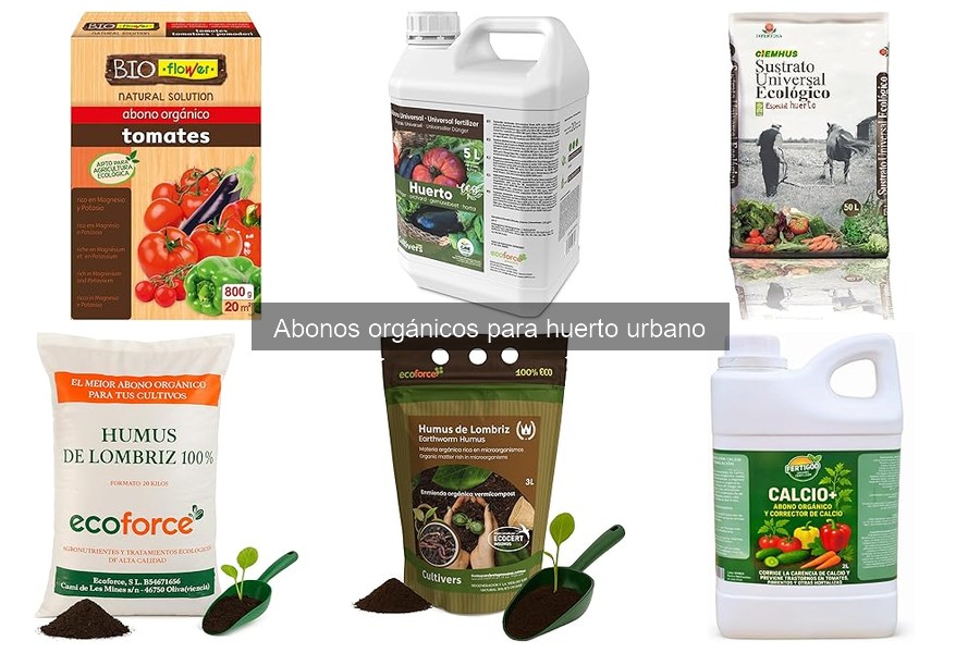 Comparativa: Abonos Orgánicos vs Sintéticos para Huertos Urbanos