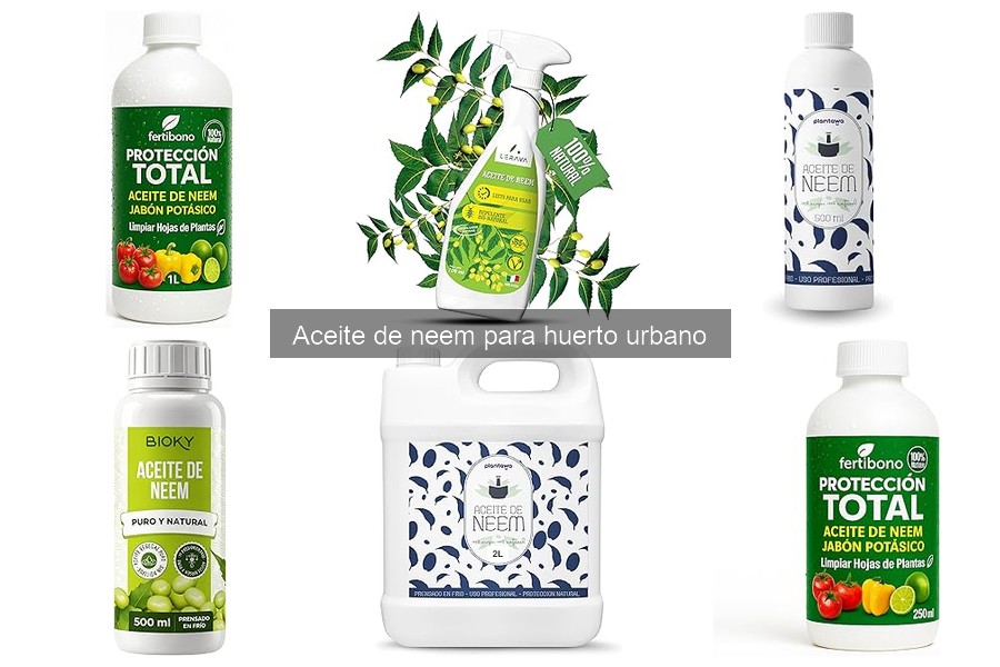 Comparativa: Aceite de Neem vs Pesticidas Naturales
