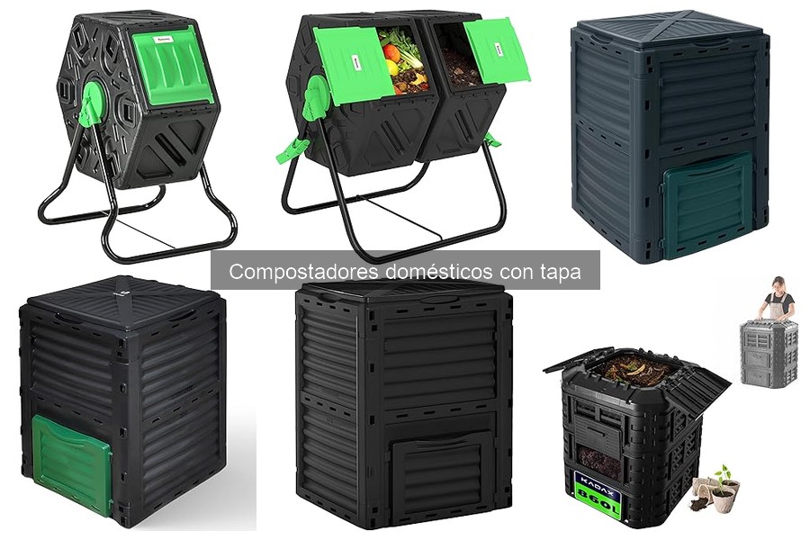 Comparativa: Compostadores con Tapa vs Sin Tapa