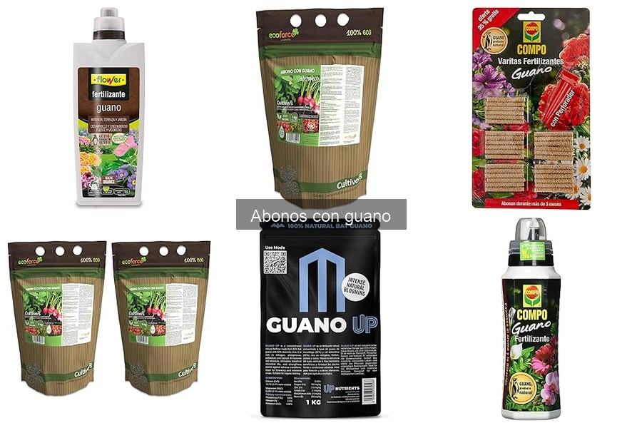 Comparativa de Abonos con Guano: Mejores Marcas y Opiniones