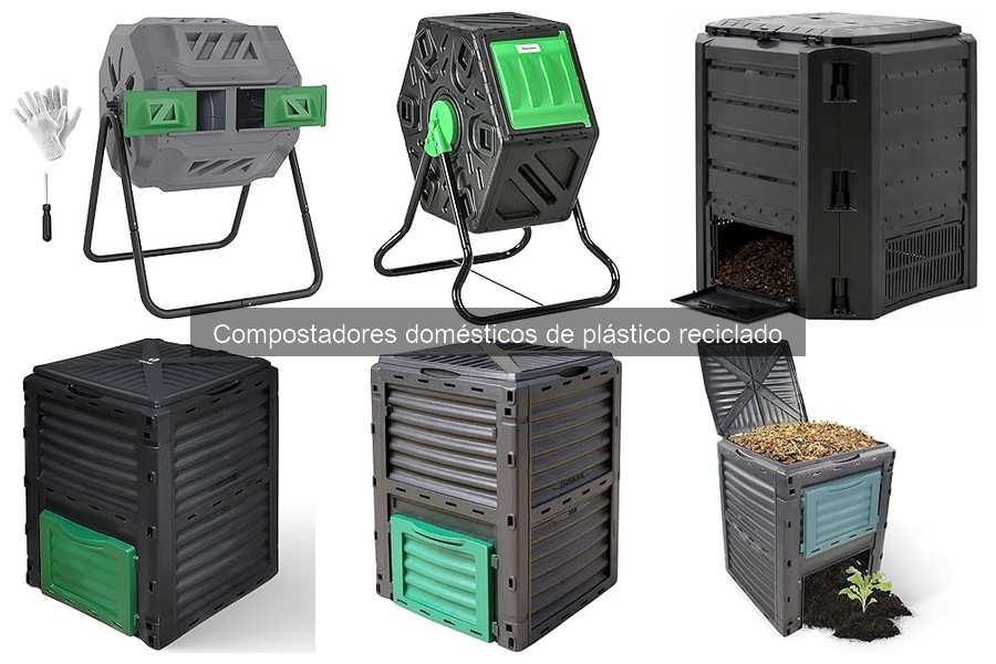 Comparativa de Compostadores: Plástico reciclado vs. Madera y Metal
