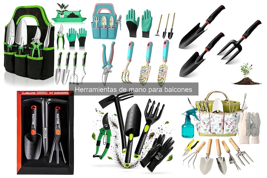 Comparativa de Herramientas de Mano para Balcones: Mejores Marcas