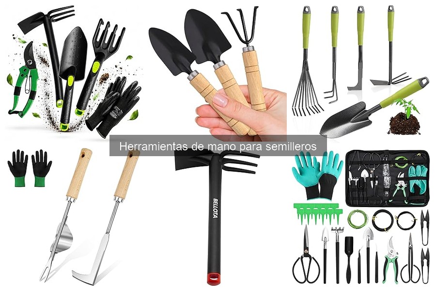 Comparativa de Herramientas Manuales para Semilleros