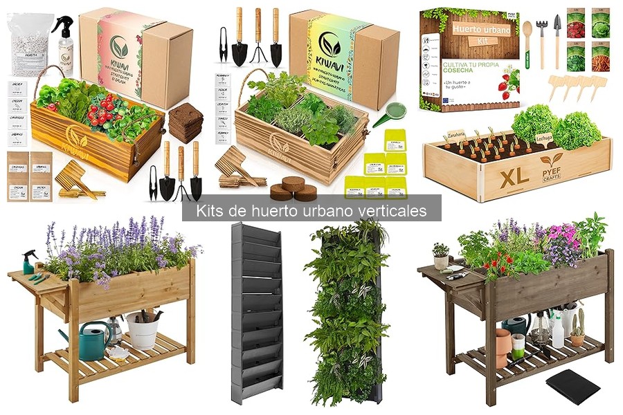 Comparativa de Kits de Huerto Urbano Vertical: Mejores Marcas