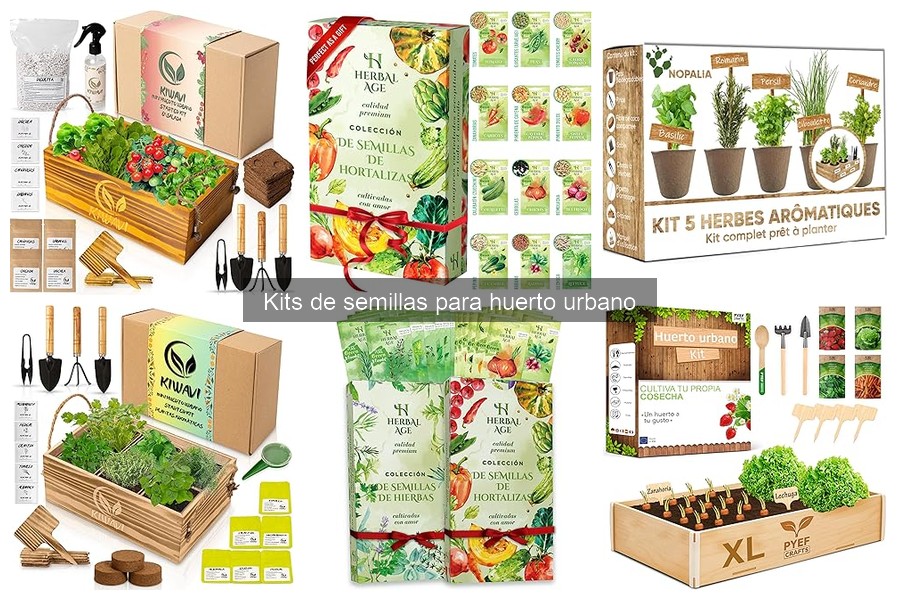 Comparativa de Kits de Semillas Orgánicas y Convencionales