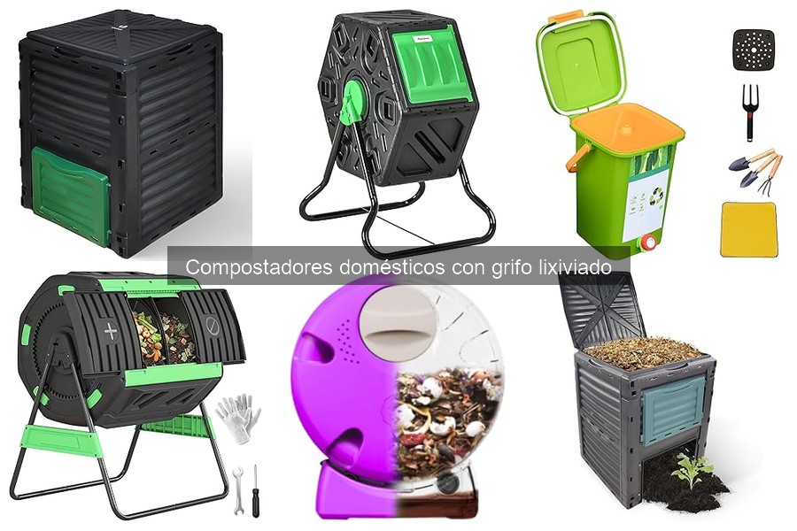Comparativa de los Mejores Compostadores con Grifo Lixiviado