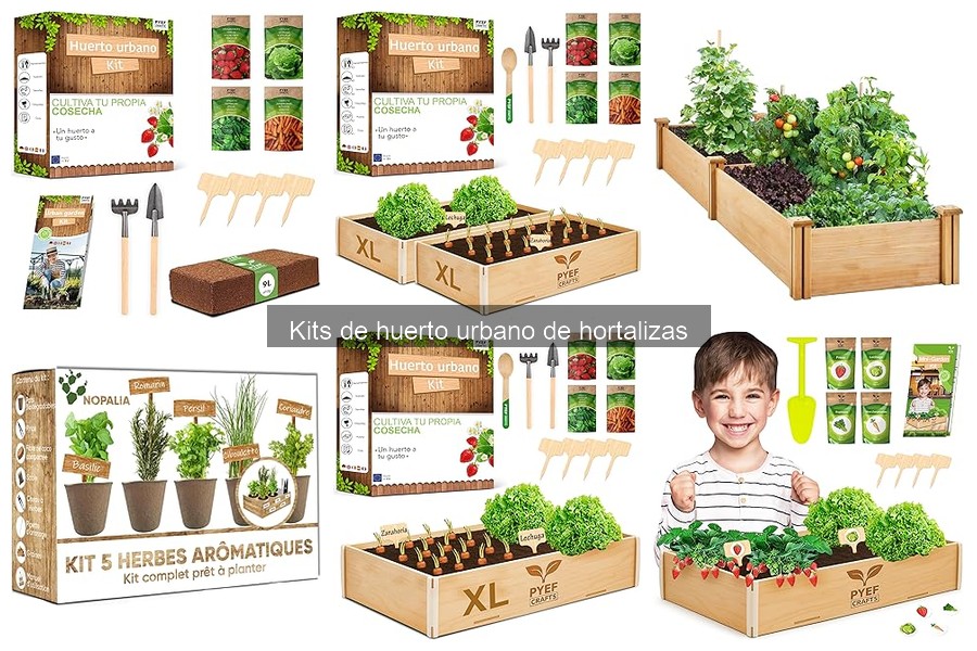 Comparativa de los Mejores Kits de Huerto Urbano de Hortalizas