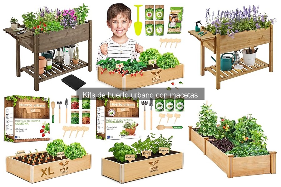 Comparativa de los Mejores Kits de Huerto Urbano