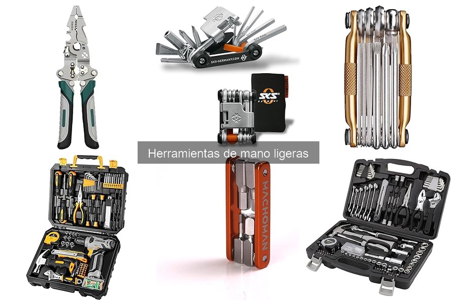 Comparativa de marcas de herramientas de mano ligeras