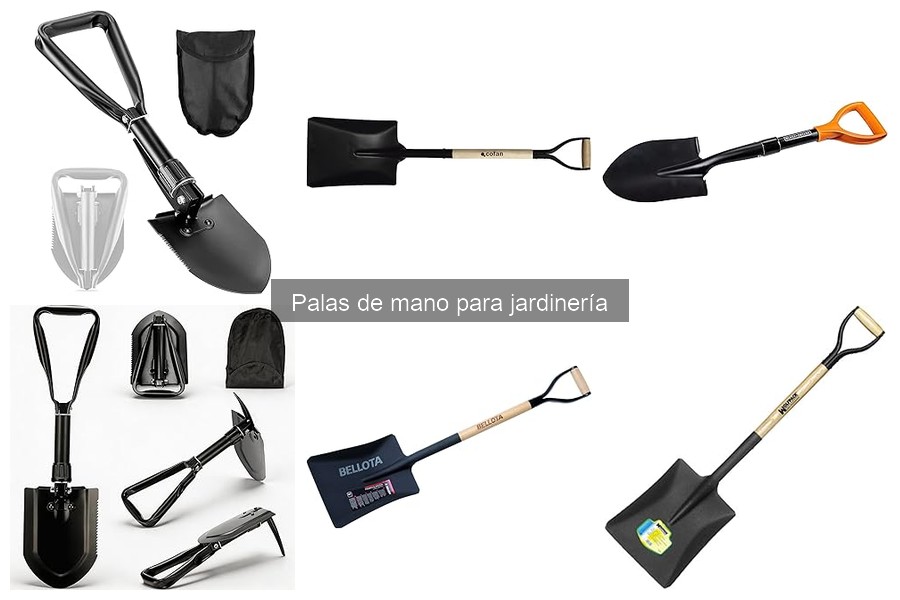 Comparativa de palas de mano: Black+Decker, Bellota y más