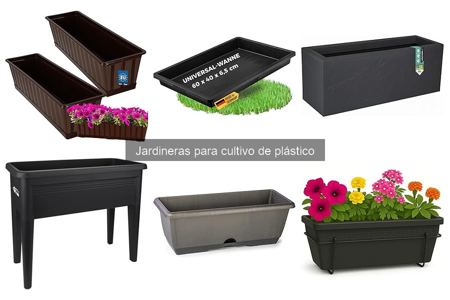 ** Comparativa de Precios de Jardineras de Plástico