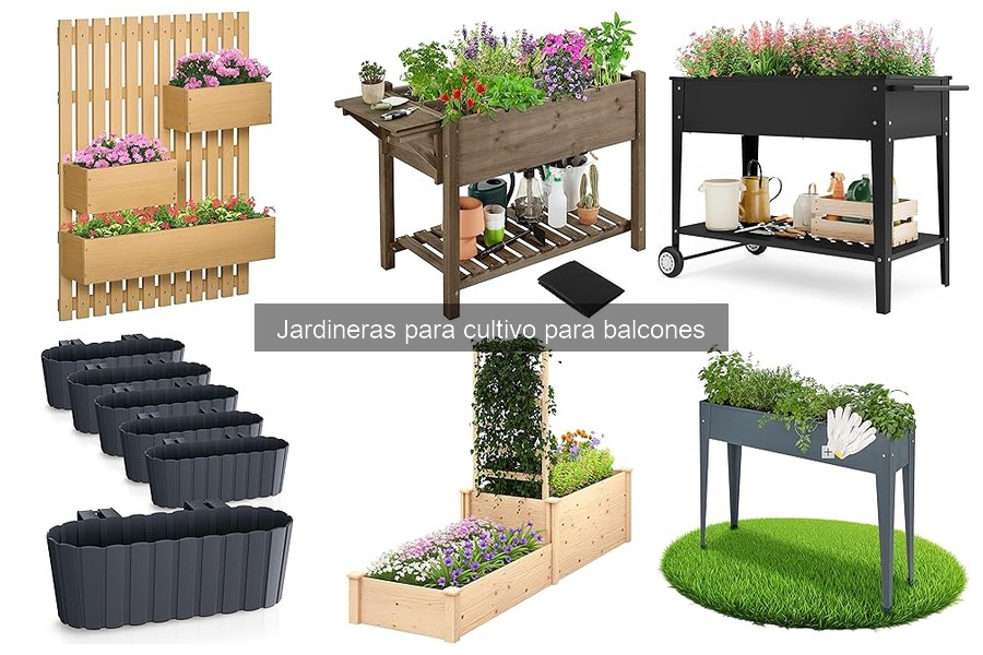 ** Comparativa de Precios de Jardineras para Cultivo en Balcones