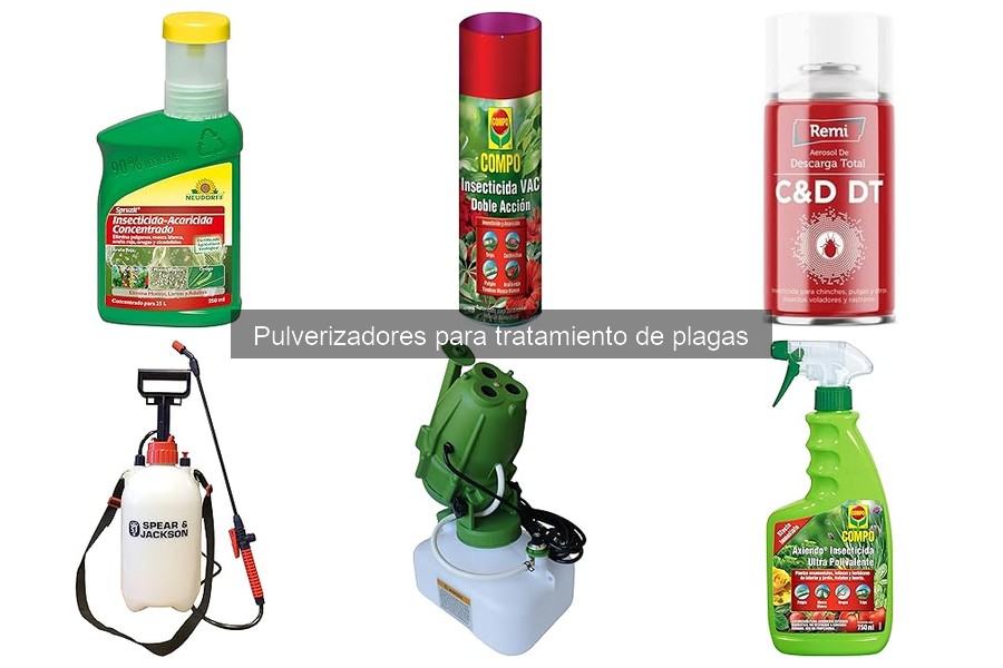 Comparativa de Pulverizadores Manuales y Eléctricos para Plagas