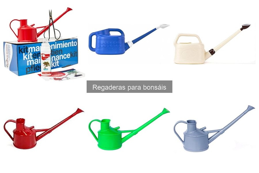 Comparativa de regaderas para bonsáis: calidad y precio