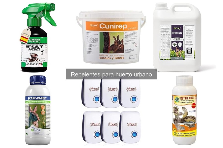 Comparativa de Repelentes Naturales vs. Químicos para Huertos