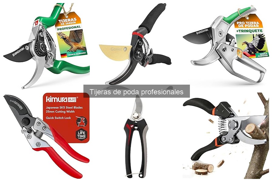 Comparativa de Tijeras de Poda Profesionales: Altuna vs Bellota vs Gonicc