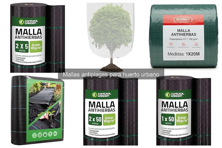 Comparativa: Mallas Antiplagas vs Métodos de Control de Plagas