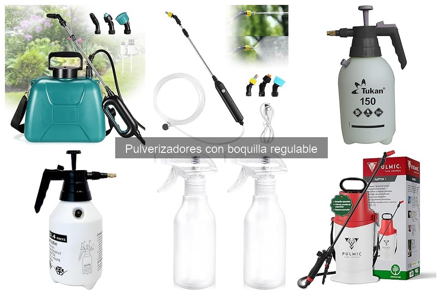 Comparativa: Pulverizadores con Boquilla Regulable vs Eléctricos