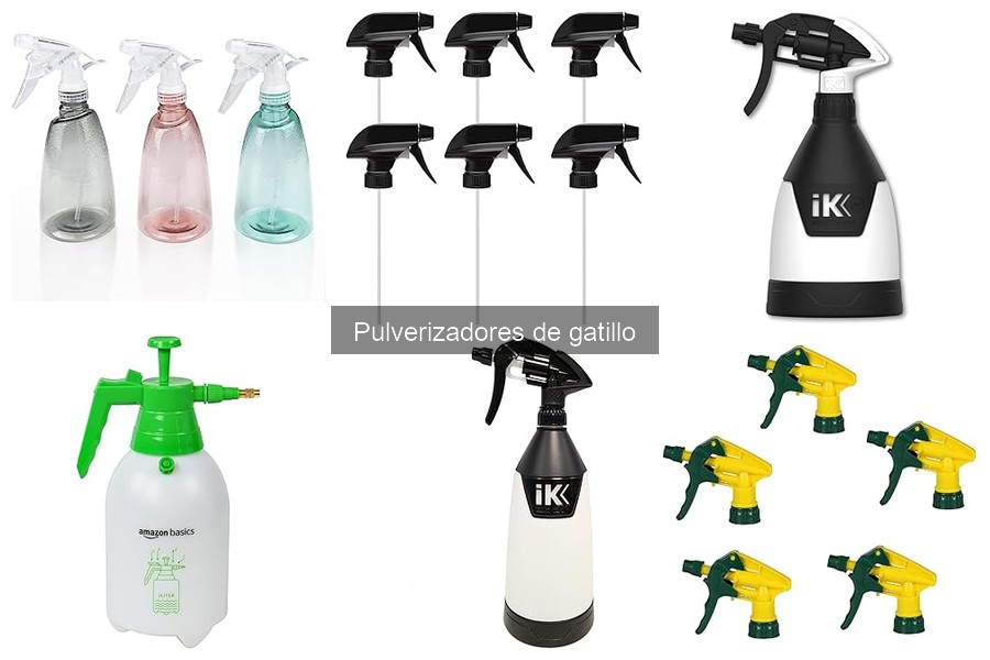 Comparativa: Pulverizadores de Gatillo vs. Otros Tipos