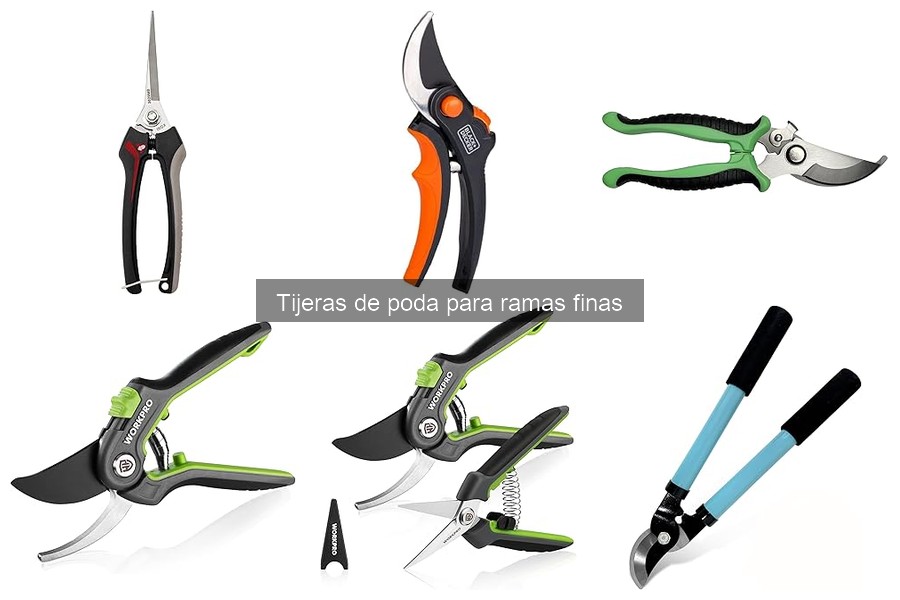 Comparativa Tijeras de Poda Manuales vs Eléctricas para Ramas Finas