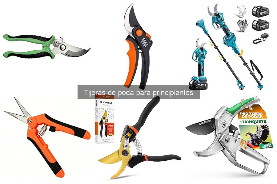Comparativa: Tijeras de poda manuales vs. eléctricas