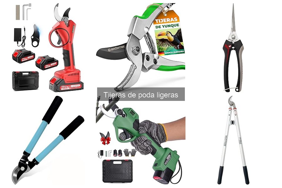 Consejos de seguridad para usar tijeras de poda ligeras