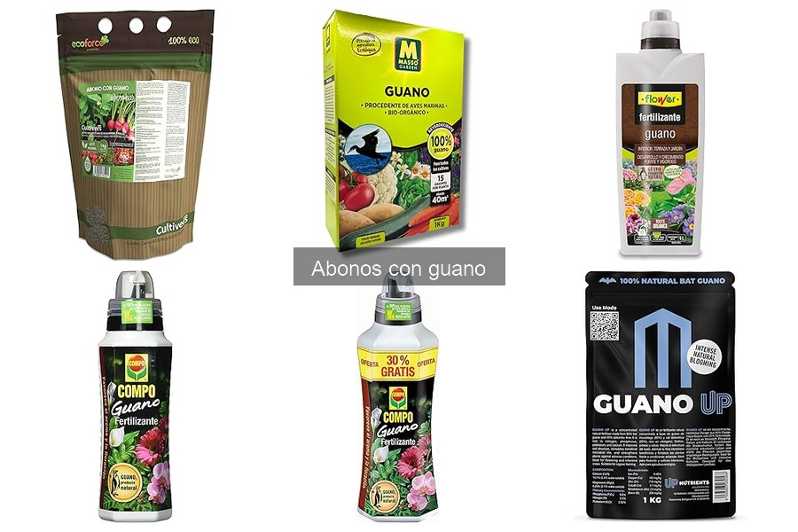 Costos de guano en el mercado: ¡compara precios!