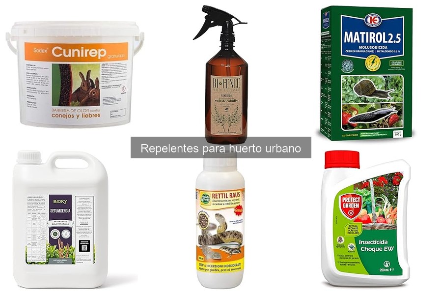 Cuándo y con qué frecuencia aplicar repelentes en el huerto urbano