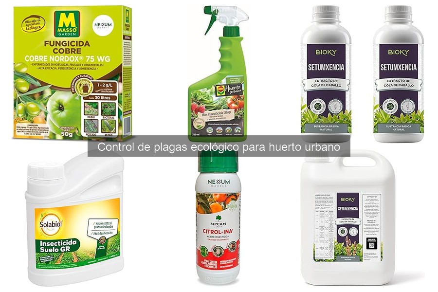 ¿Cuánto cuesta el control de plagas ecológico en huertos urbanos?