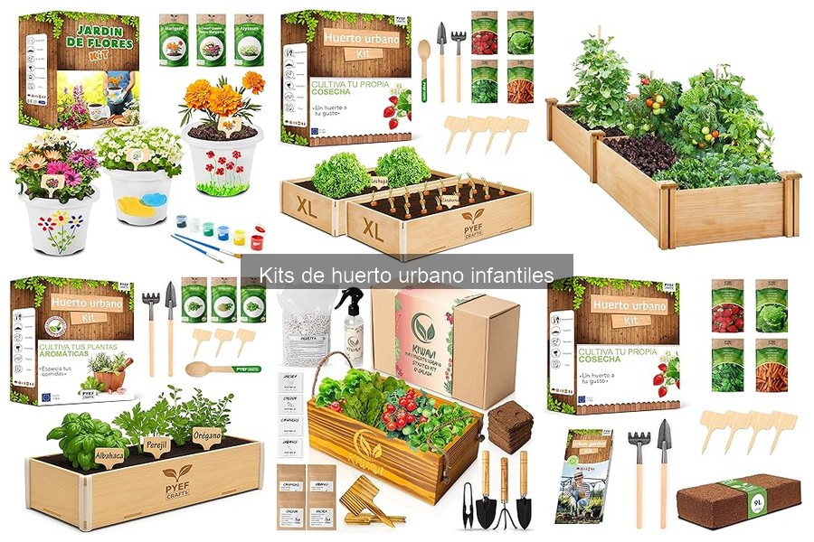 Descubre los Kits de Huerto Urbano para Niños