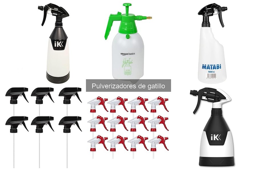Diferencias entre marcas de pulverizadores de gatillo