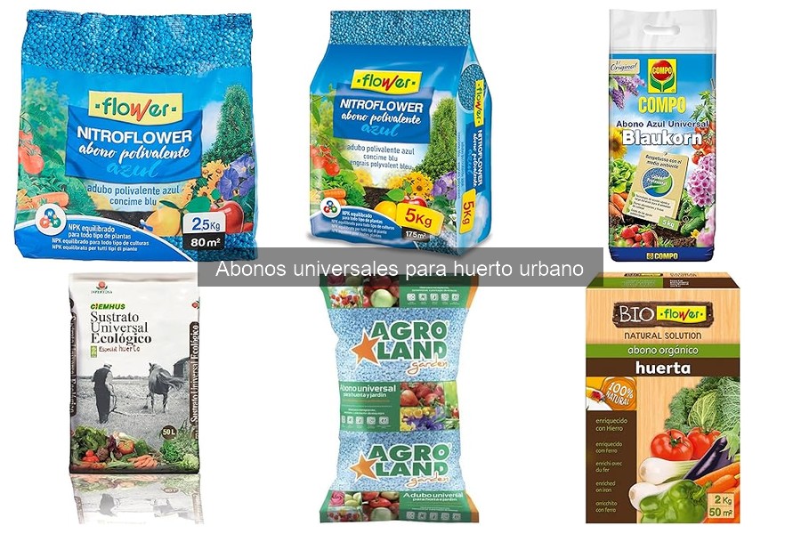 Dónde Comprar Abonos Universales para Huerto Urbano