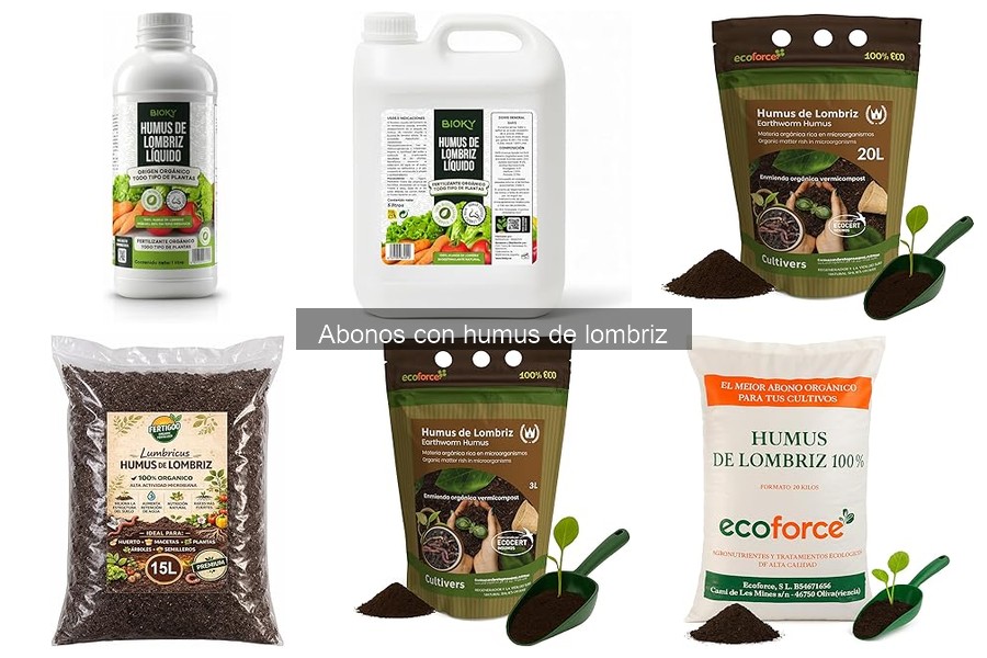 Dónde comprar humus de lombriz: mejores opciones online y físicas