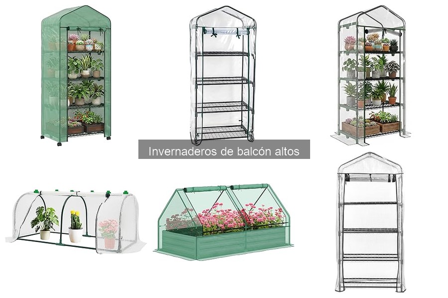 ¿Dónde comprar invernaderos de balcón altos? Guía completa