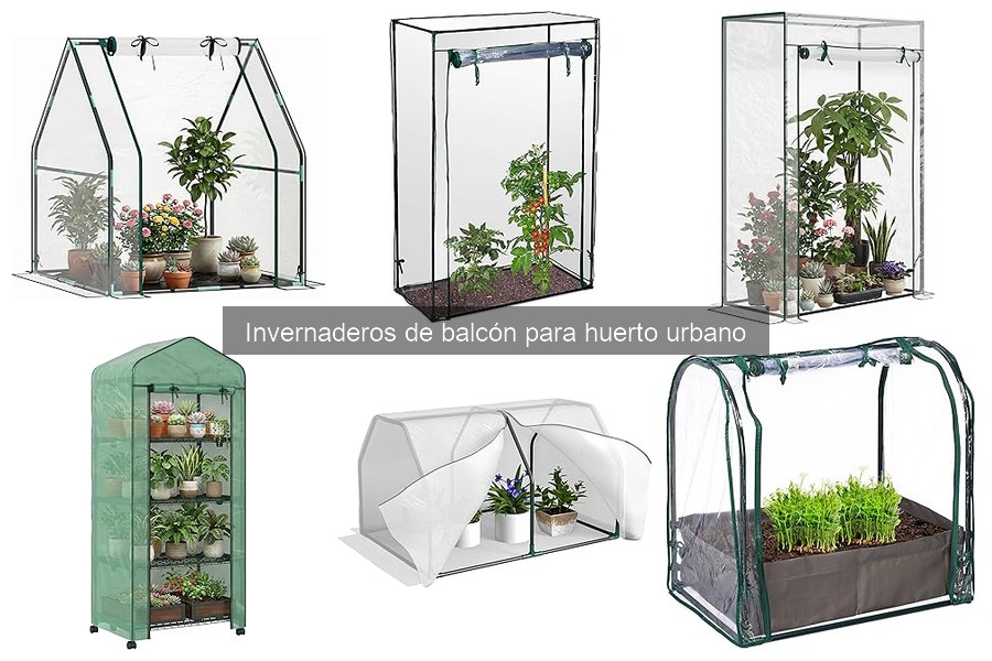 Dónde comprar invernaderos de balcón para tu huerto urbano