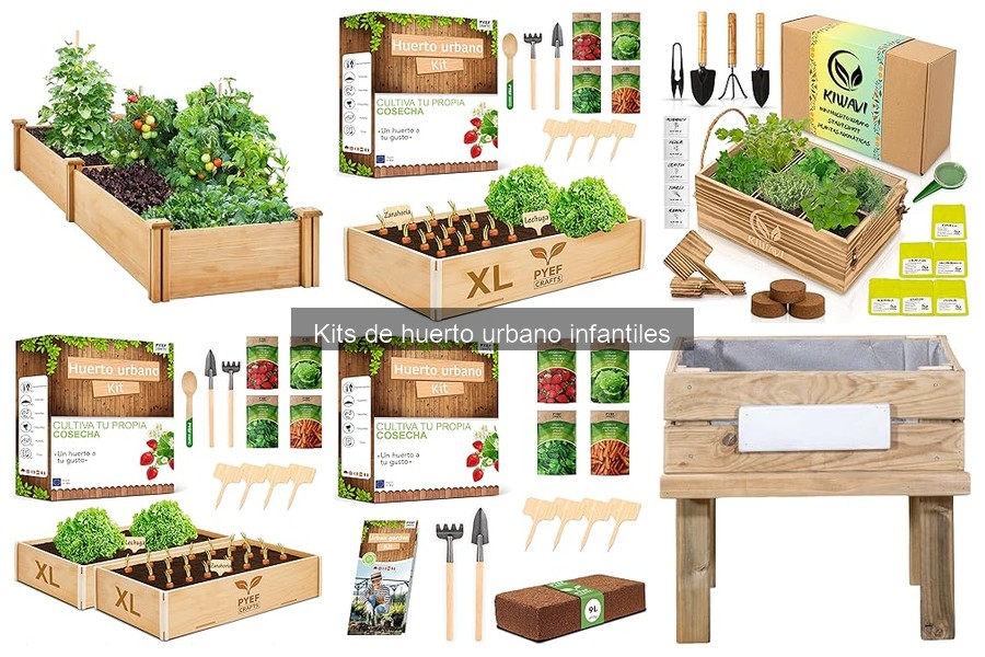 Dónde comprar kits de huerto urbano infantiles