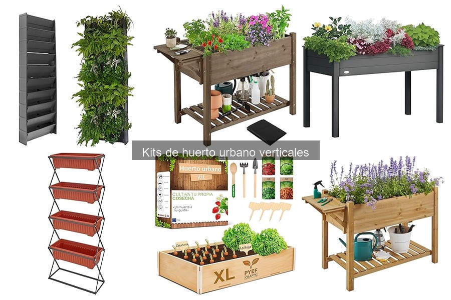 Dónde comprar kits de huerto urbano vertical para tu hogar
