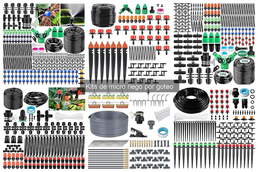 Dónde comprar kits de micro riego por goteo al mejor precio