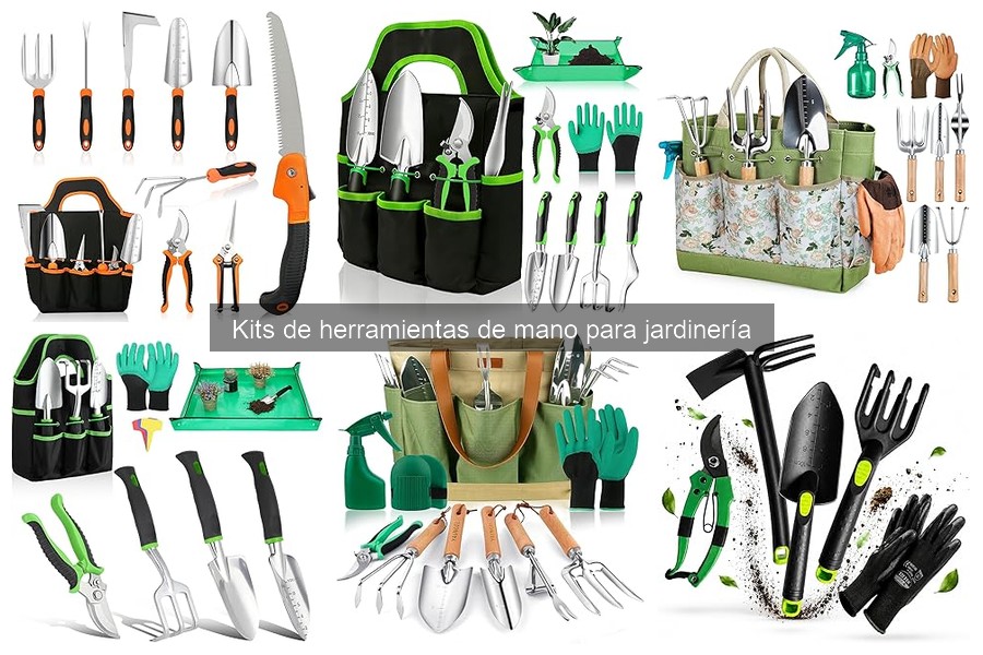 Dónde comprar los mejores kits de herramientas de jardinería