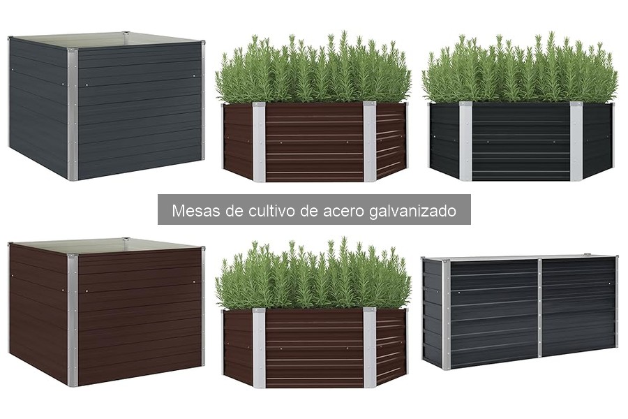 Dónde Comprar Mesas de Cultivo de Acero Galvanizado en Línea