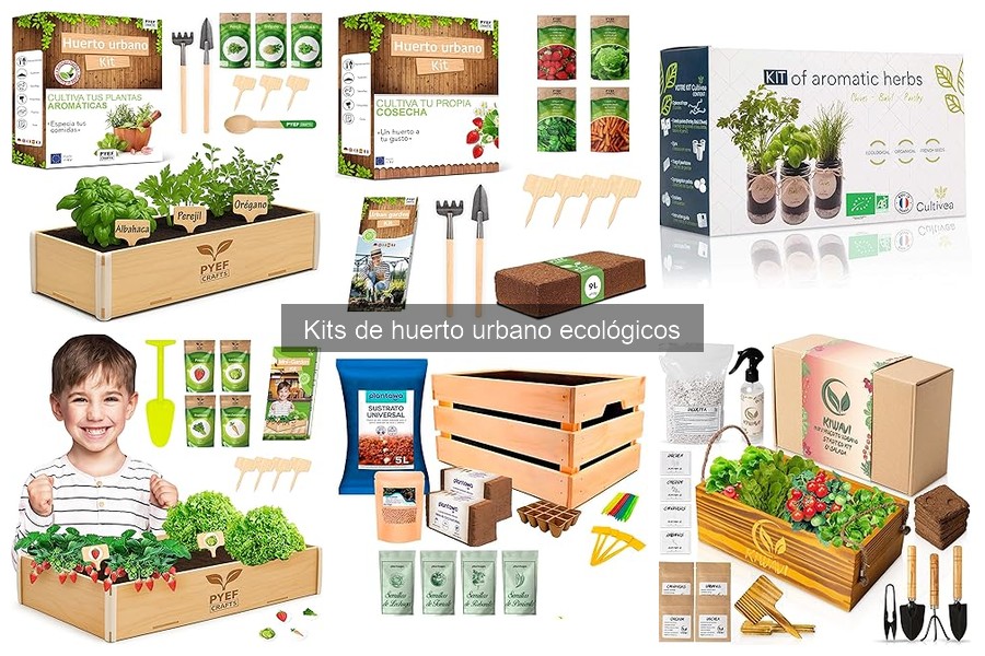 Efecto del clima en kits de huerto urbano ecológicos
