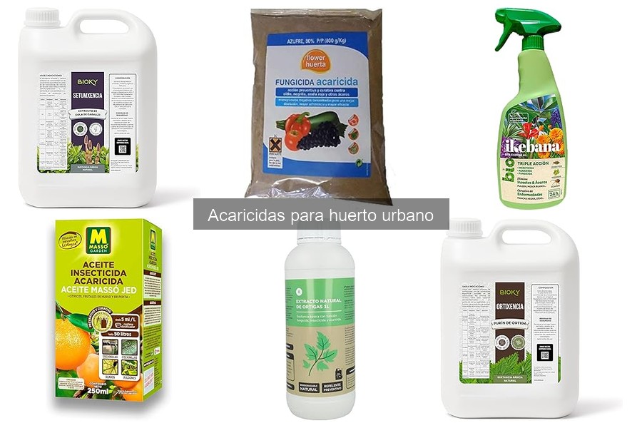 Efectos secundarios de los acaricidas en plantas comestibles