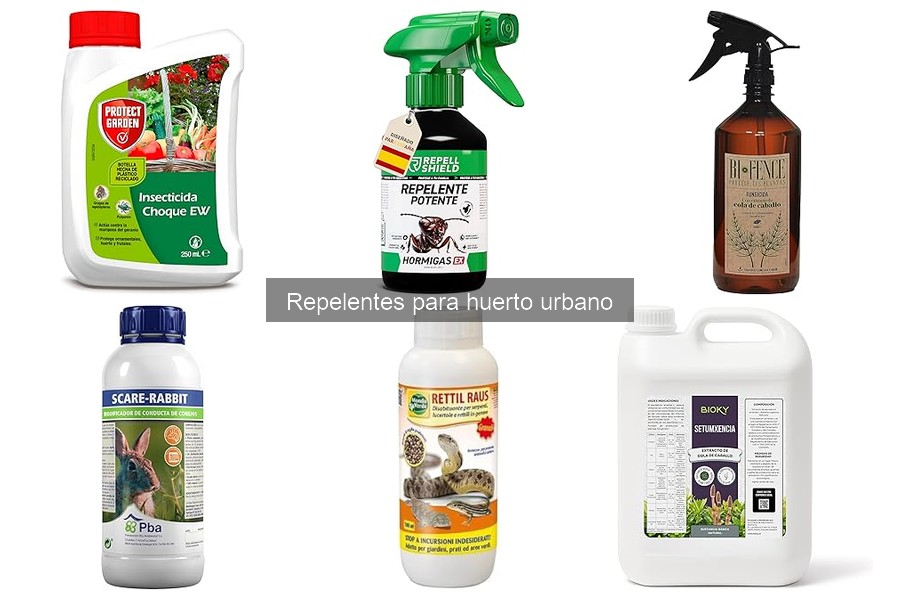 ** Efectos Secundarios de Repelentes en Plantas y Suelo