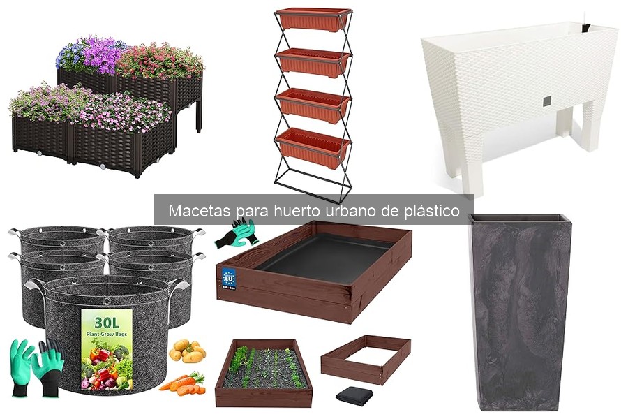 Errores comunes al elegir macetas de plástico para tu huerto