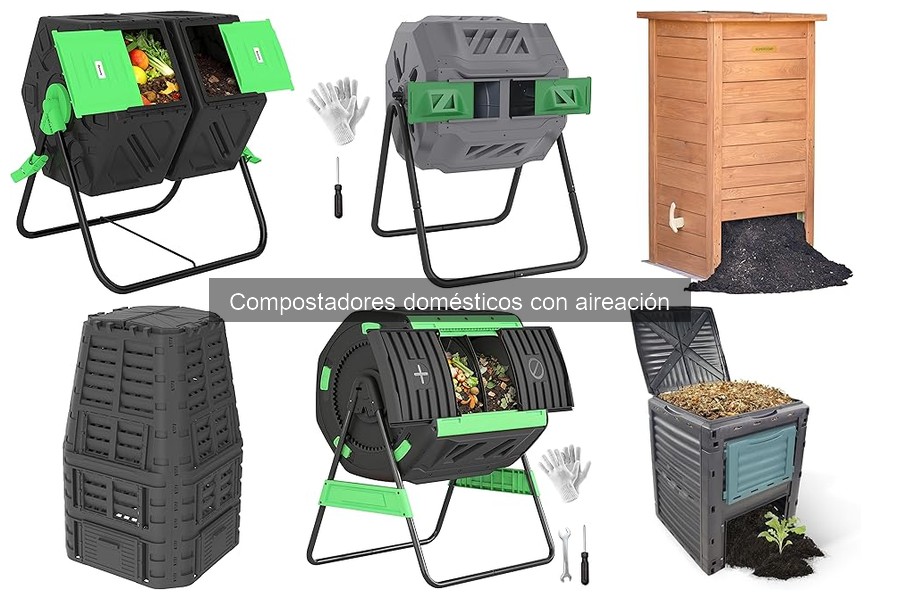 Errores comunes en compostadores domésticos con aireación