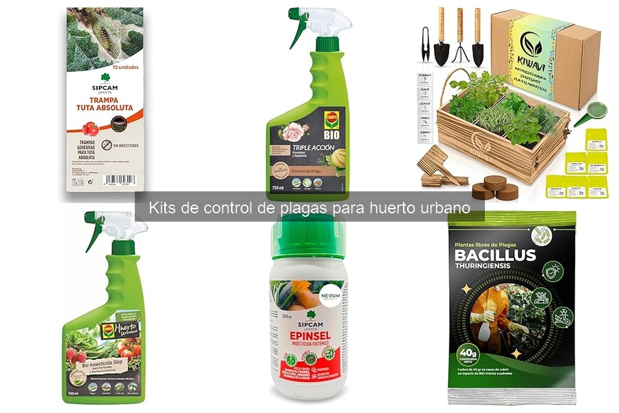 Errores comunes en kits de control de plagas para huertos urbanos